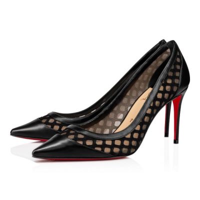 Christian Louboutin Galativi 85 Version Spitze Pumps Pumps Damen Schwarz | AT-61098