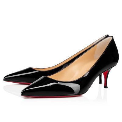 Christian Louboutin Kate 55 Lack 55 Lack Pumps Pumps Damen Schwarz | AT-54599