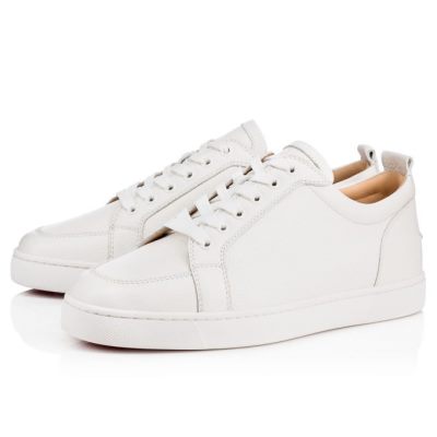 Christian Louboutin Rantulow 000 Latte Calf Sneakers Sneakers Herren Weiß | AT-89023