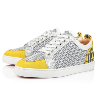 Christian Louboutin Rantulow Orlato Version Creative Fabric Sneakers Sneakers Herren Mehrfarbig | AT-17516